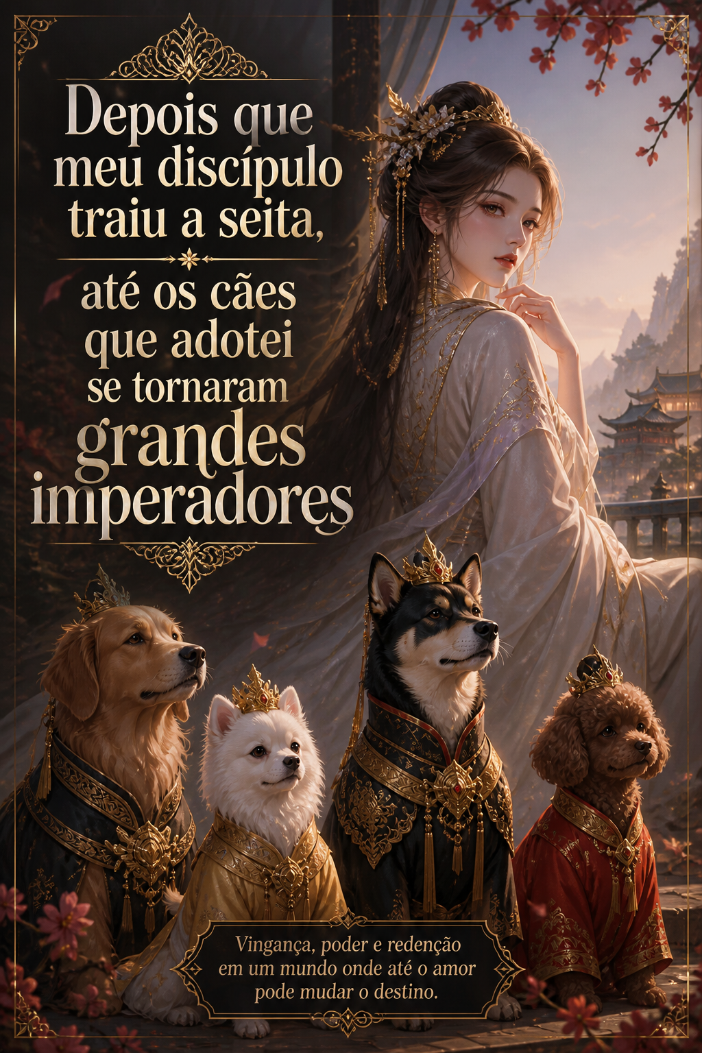 Depois que meu discípulo traiu a seita, até os cães que adotei se tornaram grandes imperadores