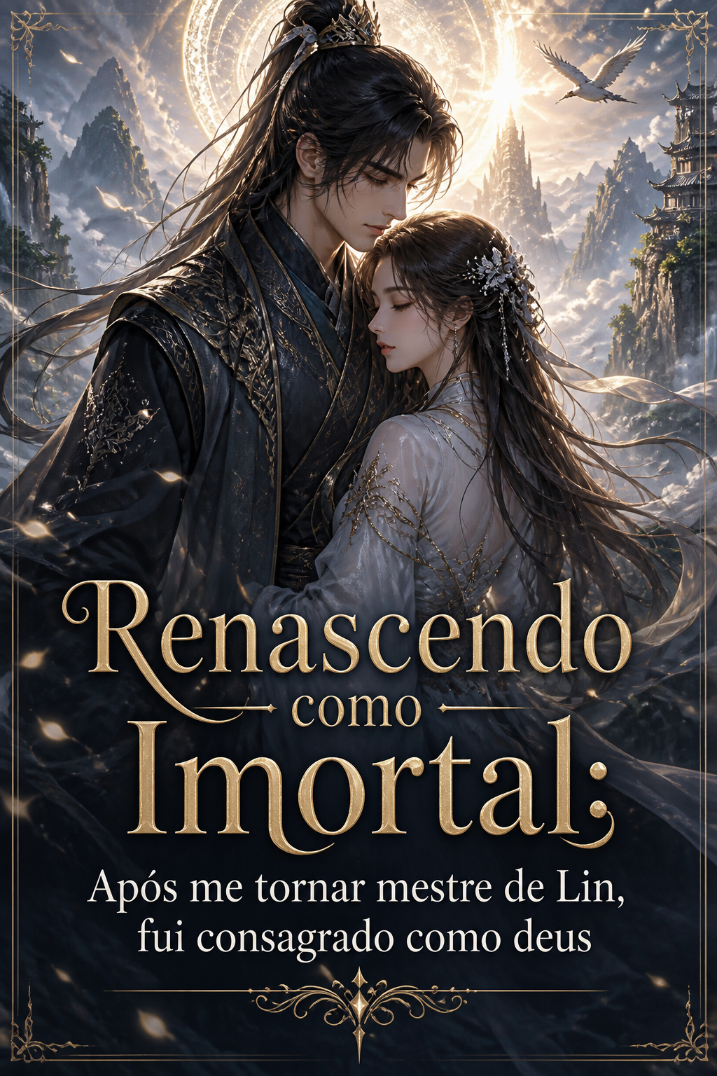 Renascendo como Imortal: Após me tornar mestre de Lin, fui consagrado como deus