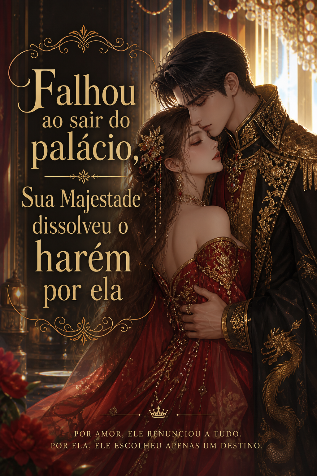 Falhou ao sair do palácio, Sua Majestade dissolveu o harém por ela